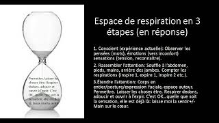 Espace de respiration en réponse à une difficulté [upl. by Acire]