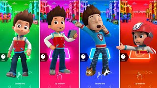 Team Ryder  Ryder 🆚 Ryder 🆚 Ryder 🆚 Ryder  PAW Patrol🎵Tiles Hop EDM Rush [upl. by Sisi]