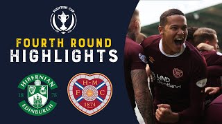 Hibernian 03 Hearts  Hearts Dominate Edinburgh Derby  Scottish Cup Fourth Round 202223 [upl. by Simon]