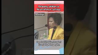 SHUT UP Contempt of court Bkit ngalit si senator miriam trending viralvideo fyp [upl. by Eneleh]