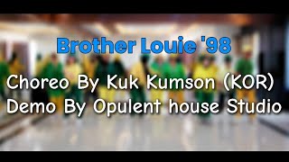 Brother Louie 98  Line Dance  Choreo by Kuk Kumson KOR  Demo By Opulent house Studio [upl. by Nyleek]