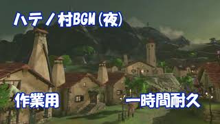 【作業用】ハテノ村BGM 夜 一時間耐久【ゼルダの伝説】 [upl. by Ltihcox]