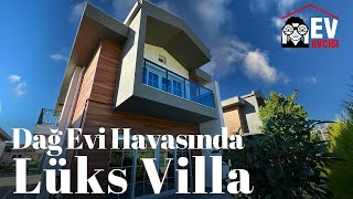 Kuşadasında Dağ Evi Havasında Site İçerisinde Satılık Lüks Villa I Kuşadası Satılık Villa 208 [upl. by Ruy725]