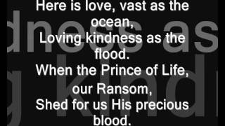 Here is Love Vast as the Ocean  Robin Mark  Lyrics amp Music Video [upl. by Adrahs]