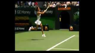 Amelie Mauresmo  Slow Motion Jumping Topspin Forehand [upl. by Akiria]