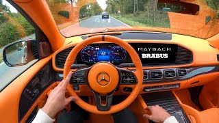 DRIVING 800HP Maybach BRABUS GLS800 Maybach Sound Interior Exterior Details [upl. by Trebloc874]