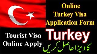 How to fill Online Turkey Visa Application Form  How to Apply Turkey Visa Online 2019 [upl. by Allwein23]