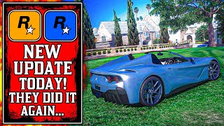 Rockstar Did it AGAIN The NEW GTA Online UPDATE Today GTA5 New Update [upl. by Eednac]