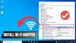 How to install any WiFi Driver on Windows 11108 [upl. by Yenalem]