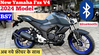 Yamaha Fzs v4 New Model 2024 Review  Price  Mileage  Feature  yamaha fzs v4 2024 [upl. by Elyse757]