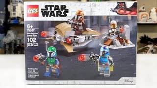 LEGO Star Wars 75267 Mandalorian Battle Pack 2020 Set Review [upl. by Ayerhs154]