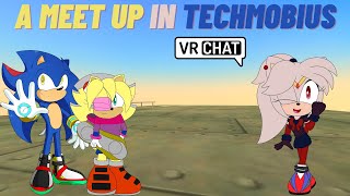 A MEETUP IN TECHMOBIOUS Dimensional Peace Meets AG wAlex While Board Riding  VRChat [upl. by Nicolau]