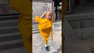 Shaolin Monk Training Part 2 🥋🔥 shorts kungfu [upl. by Gault]