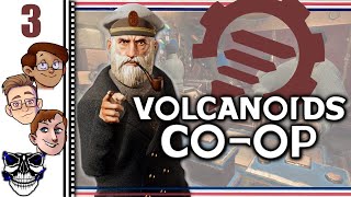 Lets Play Volcanoids Coop Part 3  Shotgun Strong [upl. by Lyrahc]