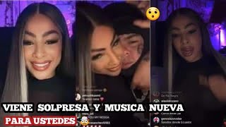 YAILIN JUNTO A TEKASHI VIENE CON SOLPRESA PARA EL CONCIERTO DE ALOFOKE HABLA DE SU NUEVO ÁLBUM 🤯 [upl. by Roots]