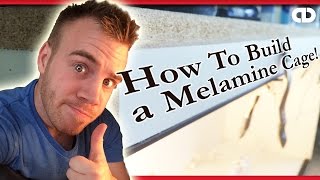 How To Build A Melamine Cage For Reptiles [upl. by Llerat]