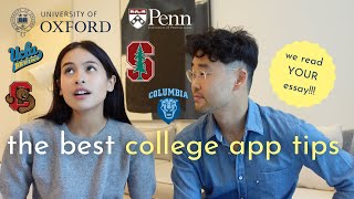 ace your US amp UK college application top tips amp get your essay read by maudy ayunda amp jesse choi [upl. by Hutner]