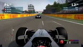 F1 2014  Brazil GP  Chasing Mercedes AI Legend  No Aids [upl. by Silda]