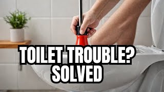 How to Clear a Blocked Toilet or Drain YOURSELF [upl. by Ymaj]