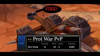 Is Prot Warrior PvP Viable in WOTLK Season 5 [upl. by Akselaw]