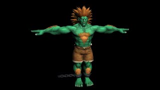 blanka ultra street fighter 4 gameplay [upl. by Airogerg950]