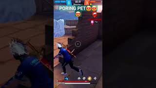 our favorite pet poring per😍😍 freefire gaming viral ffshorts goddanger [upl. by Eicnahc]