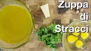 🔴 Zuppa di Stracci Stracciatella Soup Recipe [upl. by Godfrey329]