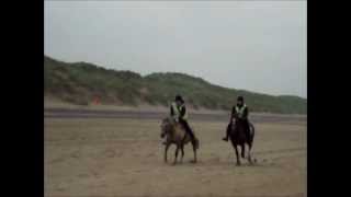 Bridlewood Stables Ride On The Beach [upl. by Yslehc]