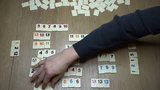 How to Play Rummikub With Actual Gameplay [upl. by Adnoel258]