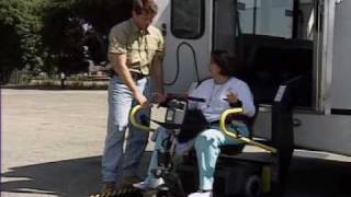 Ricon SSeries Wheelchair Lift Operation  Schetky NW Bus Sales [upl. by Fischer]