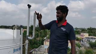 How to remove air lock in the over tank  muthuplumber8249 Chennai Plumbercontact 9677273836 [upl. by Atekan]