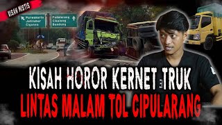 PERJALANAN MALAM KIRIM BARANG LINTAS TOL CIPULARANG KAMI TERSESAT DI HUTAN SEPINGERI [upl. by Schram]