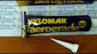 Hylomar aerograde pl32aerospace gasket jointing sealing compound sealant [upl. by Notsirhc]