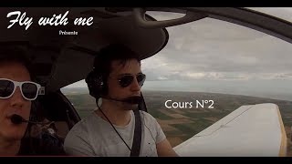 PILOTAGE AVION COURS N°2 FLY WITH ME [upl. by Irmine]