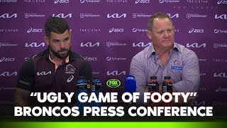 Adam Reynolds gives injury update  Brisbane Broncos press conference  Fox League [upl. by Ardnasxela759]