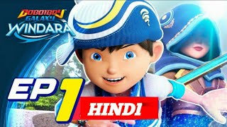 EP 01 boboiboy galaxy windara mysterious visitor in Hindi [upl. by Anomar384]