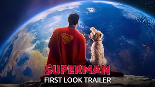 SUPERMAN 2025  Official Teaser Trailer  James Gunn David Corenswet  Warner Bros [upl. by Nailluj]