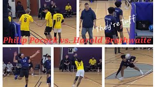 Philip Pocock vs Harold Brathwaite Prelims  ROPSSAA Junior Boys Volleyball  November 4th 2024 [upl. by Melia]