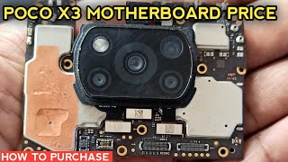 Poco X3 Motherboard Price  How to buy Poco X3 Motherboard [upl. by Partridge]