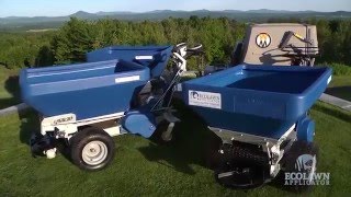 Ecolawn  Top Dresser amp Compost Spreader [upl. by Eillod]