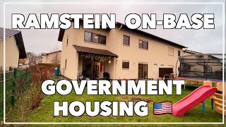 Ramstein Air Base CGO OnBase Government House  FULL Tour [upl. by Aenat861]