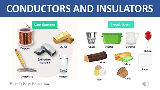 CONDUCTORS AND INSULATORS  SCIENCE EDUCATIONAL VIDEO FOR KIDS [upl. by Grier]