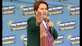 Meral Akşener Cumhurbaşkanı Erdoğana Trabzonda cevap verdi 12 Mart 2019 [upl. by Lemmy]