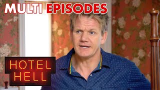 From Ghostly Inns to Luxe Retreats Reshaping Struggling Hotels  FULL EPISODES  Hotel Hell [upl. by Gefell]