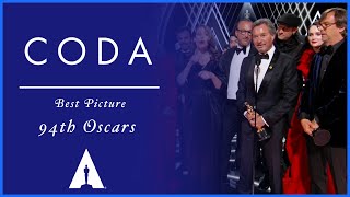 CODA Wins Best Picture  94th Oscars [upl. by Kristi922]