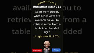 Mainframe DB2 Interview Q amp A kumaritchannel ibm mainframe mainframedb2 [upl. by Fugazy]