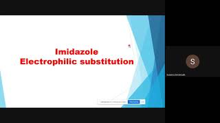 pyrazole imidazole electrophilic substitution Part F [upl. by Harv308]