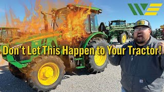 How to FIND amp READ Trouble Codes on John Deere 5 Series Tractors [upl. by Marlo]