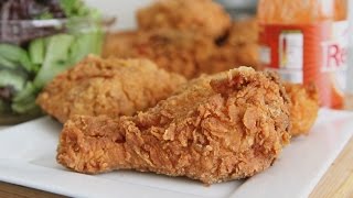 How To Make Crispy Spicy Fried Chicken Recipe [upl. by Arraes829]