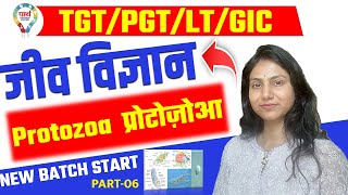 TGT PGT LT GIC BIOLOGY Protozoa प्रोटोज़ोआ LEC06  biology protozoa BY DEEPSHIKHA MAAM ugcnet [upl. by Eirameinna724]